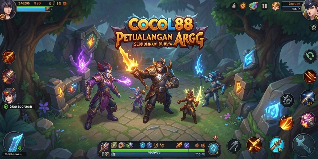 Gameplay COCOL88 yang mendebarkan dan penuh aksi.