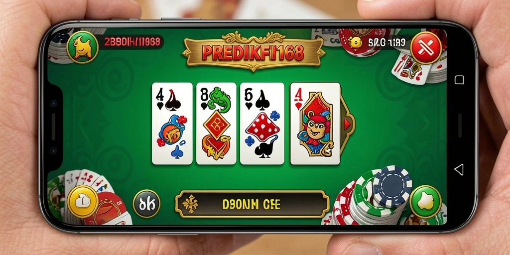 Tangkapan layar <strong>PREDIKSI168</strong> menampilkan momen intens bermain Domino.