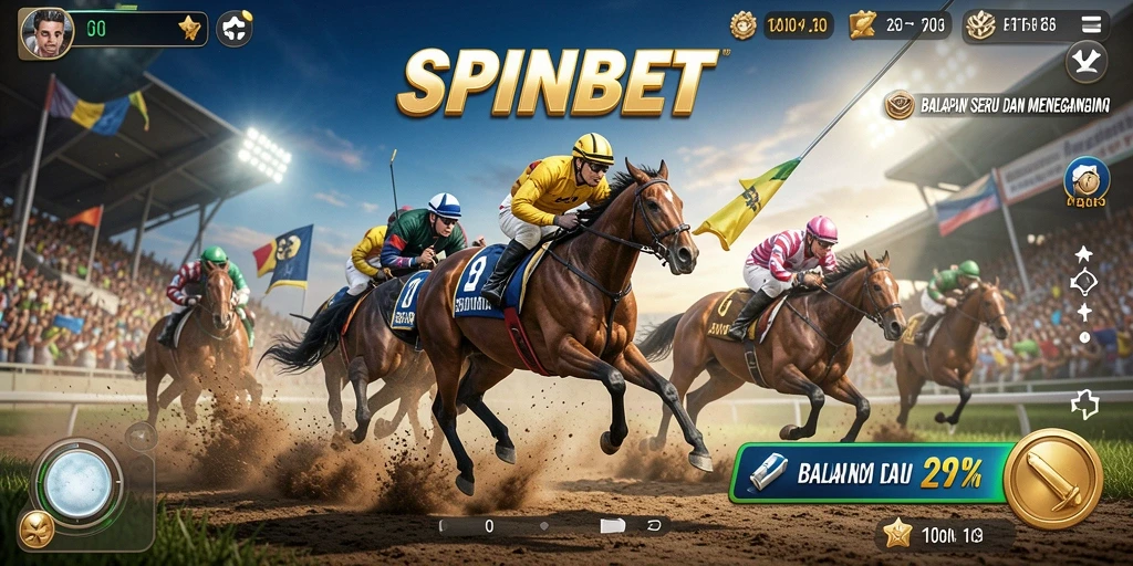 Tampilan seru dari gameplay SPINBET yang menegangkan dan penuh adrenalin.