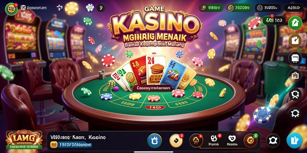 Tampilan gameplay V89 yang menarik dengan banyak pilihan permainan kasino.