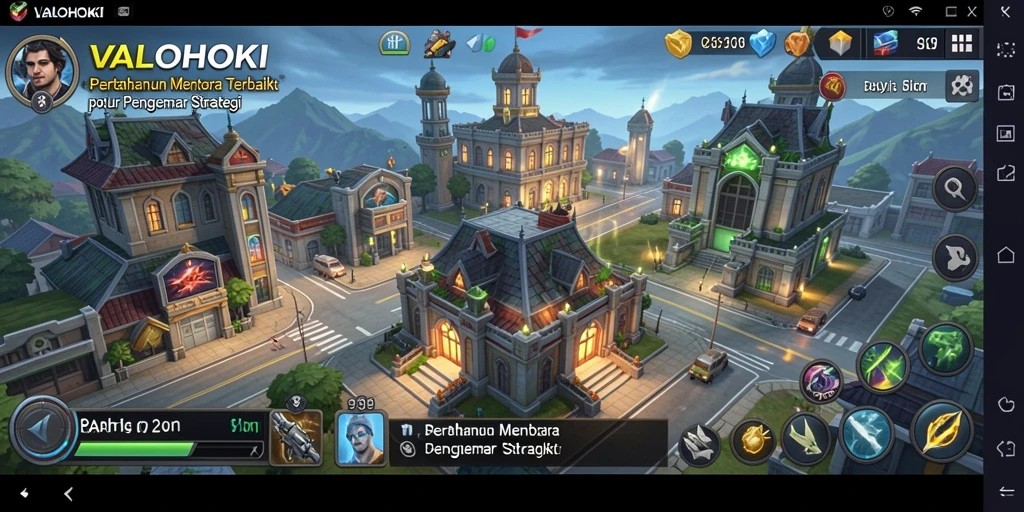 Tampilan gameplay VALOHOKI yang seru dan penuh strategi.