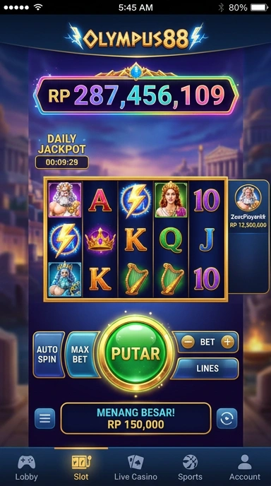Proses unduh aplikasi yang cepat dan aman melalui olympus88.